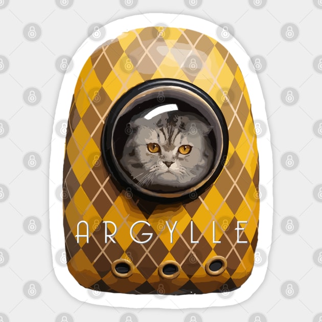 ARGYLLE 🐈 MOVIE Sticker by INLE Designs